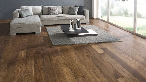 Why is solid hardwood floor an ideal choice?