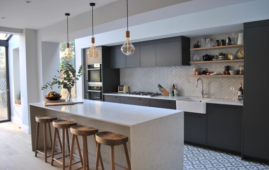 Trending Kitchen Design Using The Newest Modern Kitchen Cabinets
